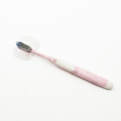 China Eco Plastic Soft Bristle Oral Care Toothbrushes Biodegradable for sale