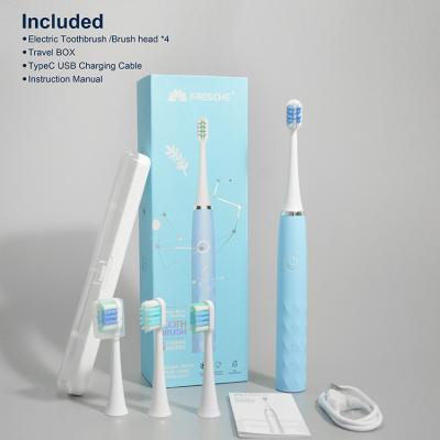 Chine Brosse à dents électrique automatique de brosse à dents rechargeable intelligente de la série IPX7 pour des adultes plus âgés à vendre