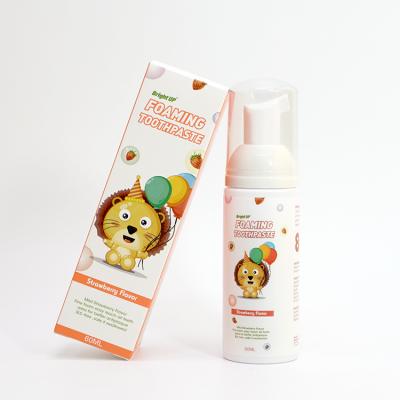 China Fruity Taste Children'S SLS Free Whitening Toothpaste Anti Bacterial for sale