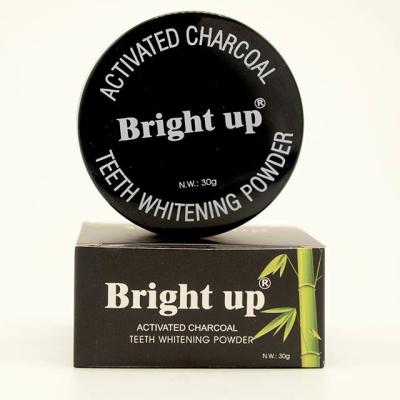 China Black activated charcoal Teeth Whitening Powder Private Label ISO for sale