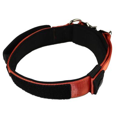 China 30 28 Inch Custom Dog Collars For Large Dogs Xl  Xs Xxs Nylon Custom Pet Collar Metal Buckle for sale