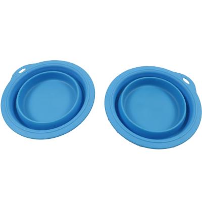 China Silicone Cute Pet Bowls Elevated Food And Water Bowls For Dogs Self Feeding Water Bowl 96 Oz for sale