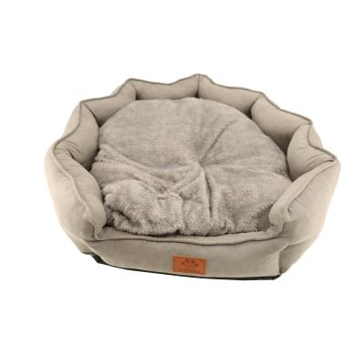 China Velvet Cat Bed For Bedroom Cute 30cm 22 Inches 16inch Arctic for sale