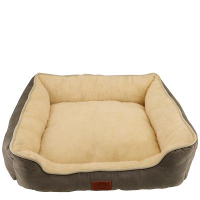 China Crushed Velvet Dog Bed Cushion Pet Mat Bed Eco Friendly  60 X 40 50 X 30  52 X 36 for sale