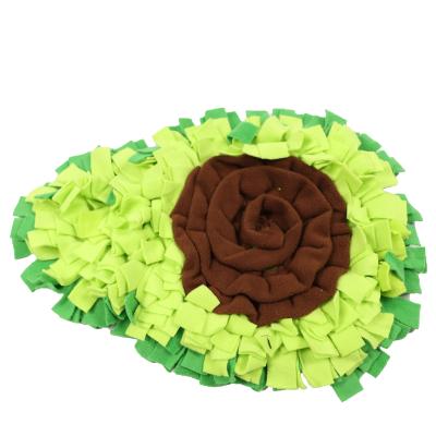 China Sniffing Mat For Dogs Diy Snuffle Puzzle Mat Activity Enrichment Food Game Blanket Nose Work 48x38cm for sale