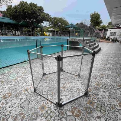 China Cercas para perros portátiles de metal para jardín y piscina en venta