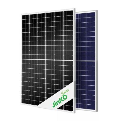 중국 460w 다결정질 태양 전지판 파노우리 광기전성이 30 밀리미터 반쪽 전지 진코 폴리 태양 전지판 판매용