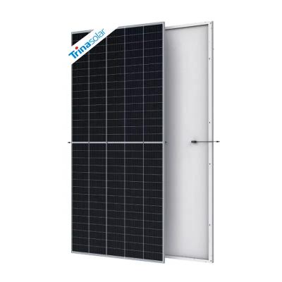 China 500w Trina Monocrystalline Solar Panels 166x166mm 150 Cell Module For Solar Power Generation System for sale