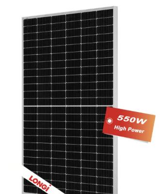 中国 540wミニチュア太陽電池パネル182mmのケイ素 ロンジ540wモノラルPerc LR5-72HPH 540M 販売のため