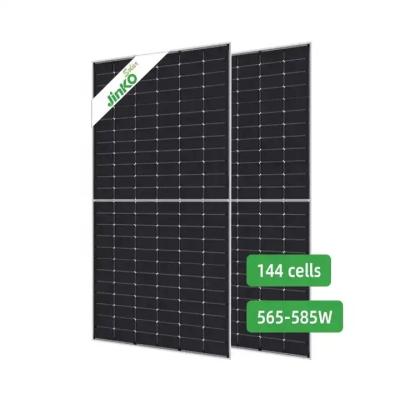 China Photovoltaic Module Solar Panels Jinko Monocrystalline Silicon Half Cell 72hl4-V 570w 575w Te koop