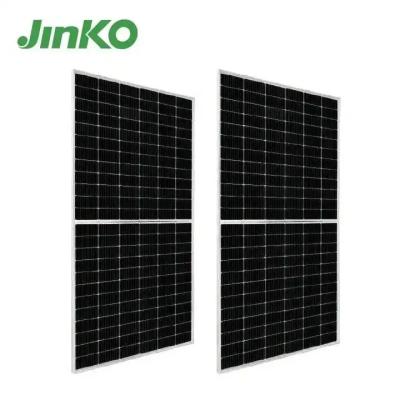 中国 Photovoltaic Bifacial Solar Panels Jinko Tiger Neo 156 Cells N-Type 78HL4-BDV 605-625 Watt 販売のため
