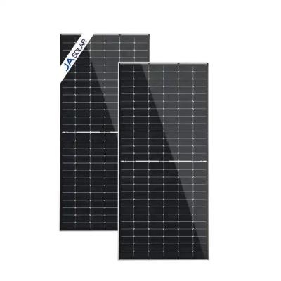 China Half Cell Mono Ja Solar Panels Jam72d30-550/Gb 11bb Bifacial Percium 550w 545w 540w Te koop