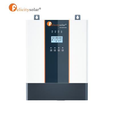 China Felicity Alta Frequência 24V 5KVA 3KW IVEM3024 IVEM5048 Inversor híbrido para Sistema de Energia Solar à venda