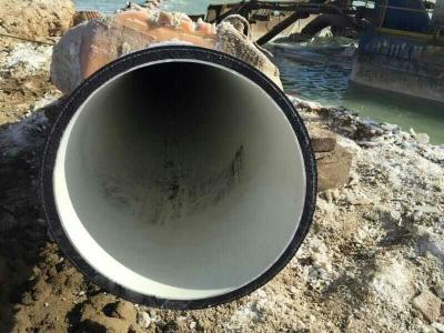 China Wear Abrasion Resistant Pipe PE100 Polyethylene With Liner Composite for sale