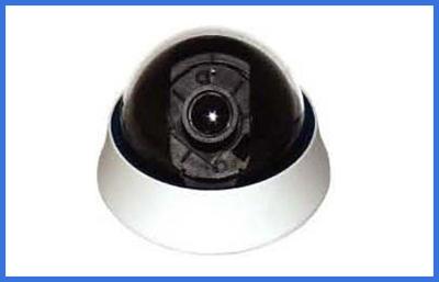 China White CCTV Lens Plastic Dome Camera 960P 1500TV Lines Low Illumination 3-Axis for sale
