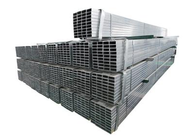 China Building Industrial 5.8m-12m Galvanized Steel Square Tube ST35-ST52 Hot Rolled for sale