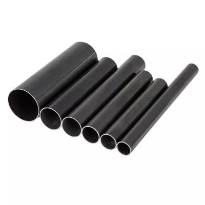 China ERW Black Pipes Quare Hollow Section Steel Pipe Welded Black Steel Carbon Steel Pipe Round And Squara ERW Steel Pipe for sale