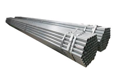 China BS Pre Galvanized Round Steel Pipe Hot Dipped Galvanised Scaffold Tube ASTM for sale