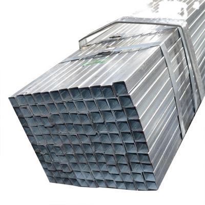 China Wilda Q195 Q345 Gi Steel Pipes Rectangular Square Pipe 0.5mm-20mm for sale