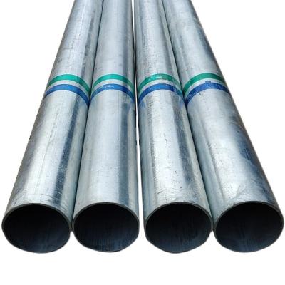 China Greenhouse Pre Galvanized Steel Pipe ASTM 0.5m-23m Long 20MM-508MM OD for sale