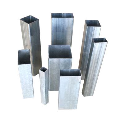 China Agricultural ERW Galvanized Steel Rectangular Pipe 1mm-7.5mm for sale