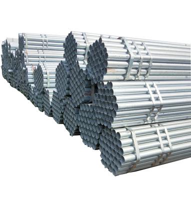 China ASTM A36 Galvanized Round Tube ST35 ST52 20mm Threaded Galvanised Pipe for sale