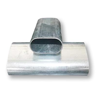 China Q235 sección hueco de acero oval plana 0.5mm-60m m del tubo el 1m-12m en venta