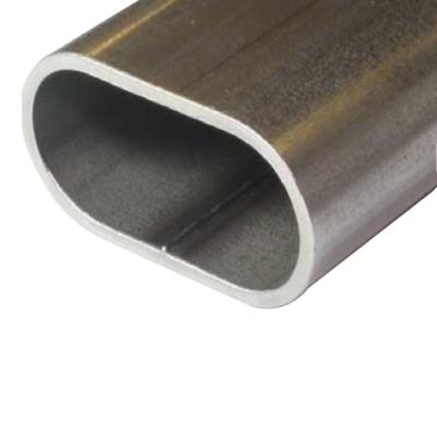 China A53-A369 Flat Oval Steel Tube 20*50mm Flat Sided Oval Tube Cold Rolled for sale
