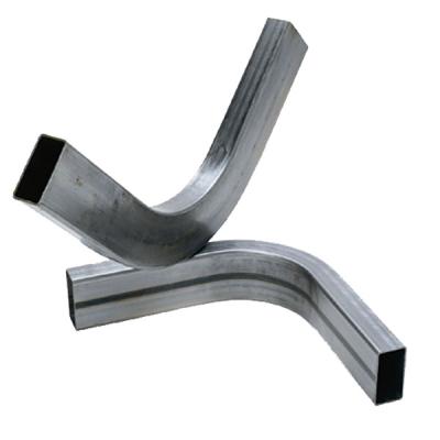 China 0.5mm Bending Galvanized Steel Pipe Q195 Q345 Brushing Polishing Vacuum Plating for sale
