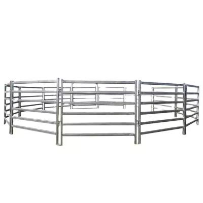 China CE ISO Portable Livestock Fence Panels API Gi PE Coated Round Square Oval for sale