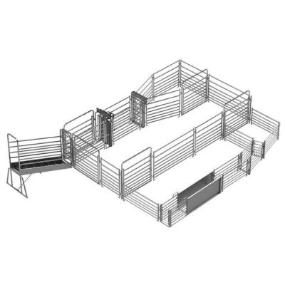 China Portable Galvanized Livestock Fencing OEM ODM Galvanized Cattle Fence ST35 ST52 for sale