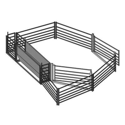 China Q195 Q345 Galvanized Cattle Fencing GB DIN 1m-12m Galvanized Farm Fence for sale