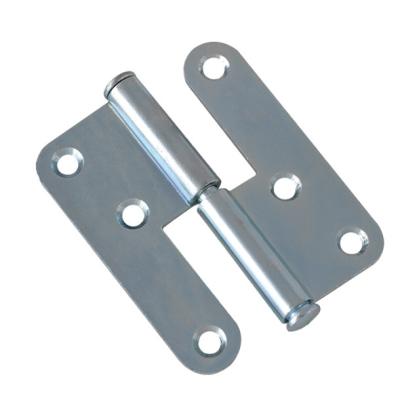 China European Standard Steel Lift Off Hinges Chrome Finished For Non Rebated Doors for sale