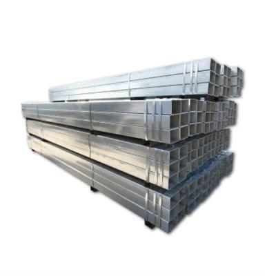 China GrA ASTM A53 ERW Pipe 40x40 Galvanised Box Section 0.7MM 30MM for sale
