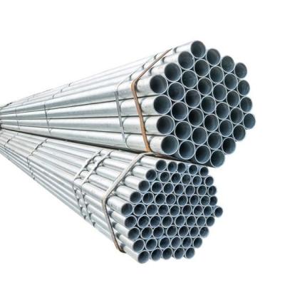 China ERW industrial galvanizado em volta da tubulação do ferro galvanizado do tubo 5.8m-12m à venda