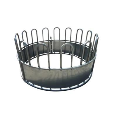 China 50*40*3mm Square Tube Cow Headlock 0.9m High ABS PP Steel For Horse Stable for sale