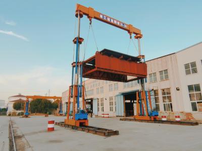 China 5ton-20ton Lift Hydraulic Gantries , Height Adjustable Hydraulic Gantry Crane for sale