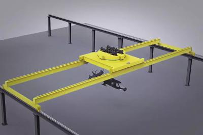 China Electric Overhead Travelling Crane Double Beam Bridge Crane For Factory Warehouse for sale