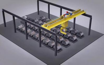 China 5 Ton Workshop Automatic Crane System voor Binnen Werkende Milieu's Te koop