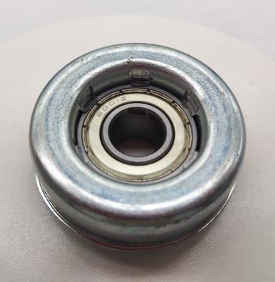 China Small Flanged Stamped Ball Conveyor Roller Bearings 6001 ZZ for sale