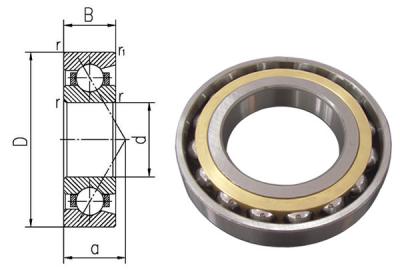 China 7009C 7010C 7011C 7012C Angular Contact Ball Bearing For Machine Tool Spindle for sale