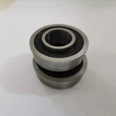 China Custom F6202 Flange Roller End Bearings For Conveyor 16x35x11 for sale