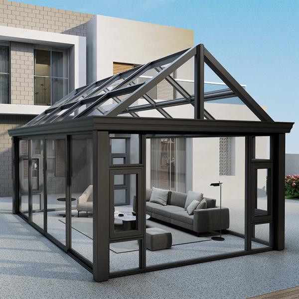 Quality Herringbone Roof Sunlight Room, Glass Sunlight Room, Aluminum Alloy Sunlight for sale