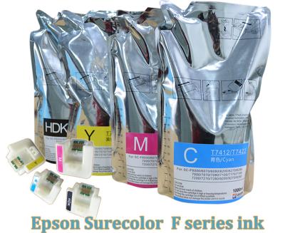 China 1000ML Dye Sublimation Ink Bag for Epson F6000 F6070 F7200 F7270 F9200 F9270 F9300 F9370 Printer for sale