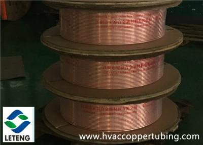 China Bobina de isolamento de cobre das tubulações de aquecimento da panqueca da refrigeração do ACR com tamanho feito sob encomenda à venda