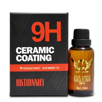 China Anti Aging 30ml High Gloss Car Ceramic Coating 9h Car Care Product for sale