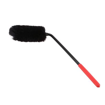 China Flexible Car Rim Cleaning Brush Wheel Woolies Detail Brush 310mm 340mm for sale