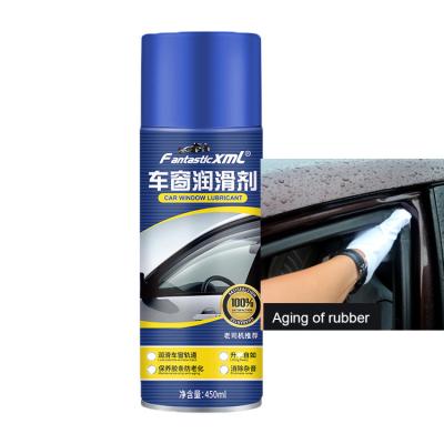 China Rustproofing 450ml auto Detailing Aerosol Car Power Electric Window Lubricant for sale