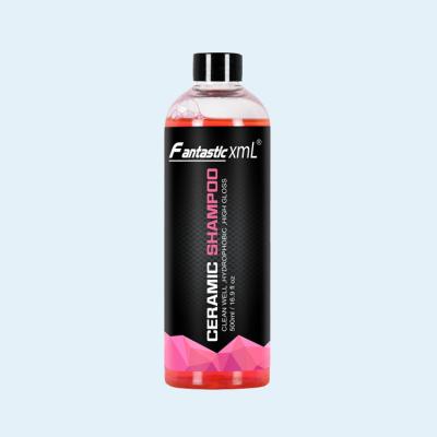 China 3years 500ml Car Body Cleaner Scarcity Brushless No Wipe High Shine Car Wash Soap for sale