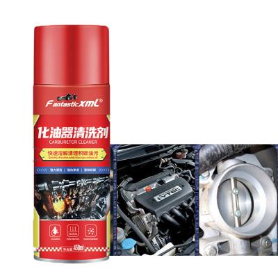 China 3years líquido de limpeza mais limpo do bloqueador do carburador do carburador do carro da expiração 450ml à venda